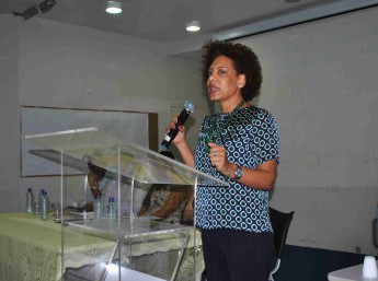 Alessandra Ambrósio, representante da Agência Brasileira de Cooperação do Ministério das Relações Exteriores (ABC/MRE).